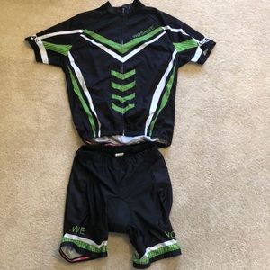 Men’s Cycling Jersey and Padded Shorts